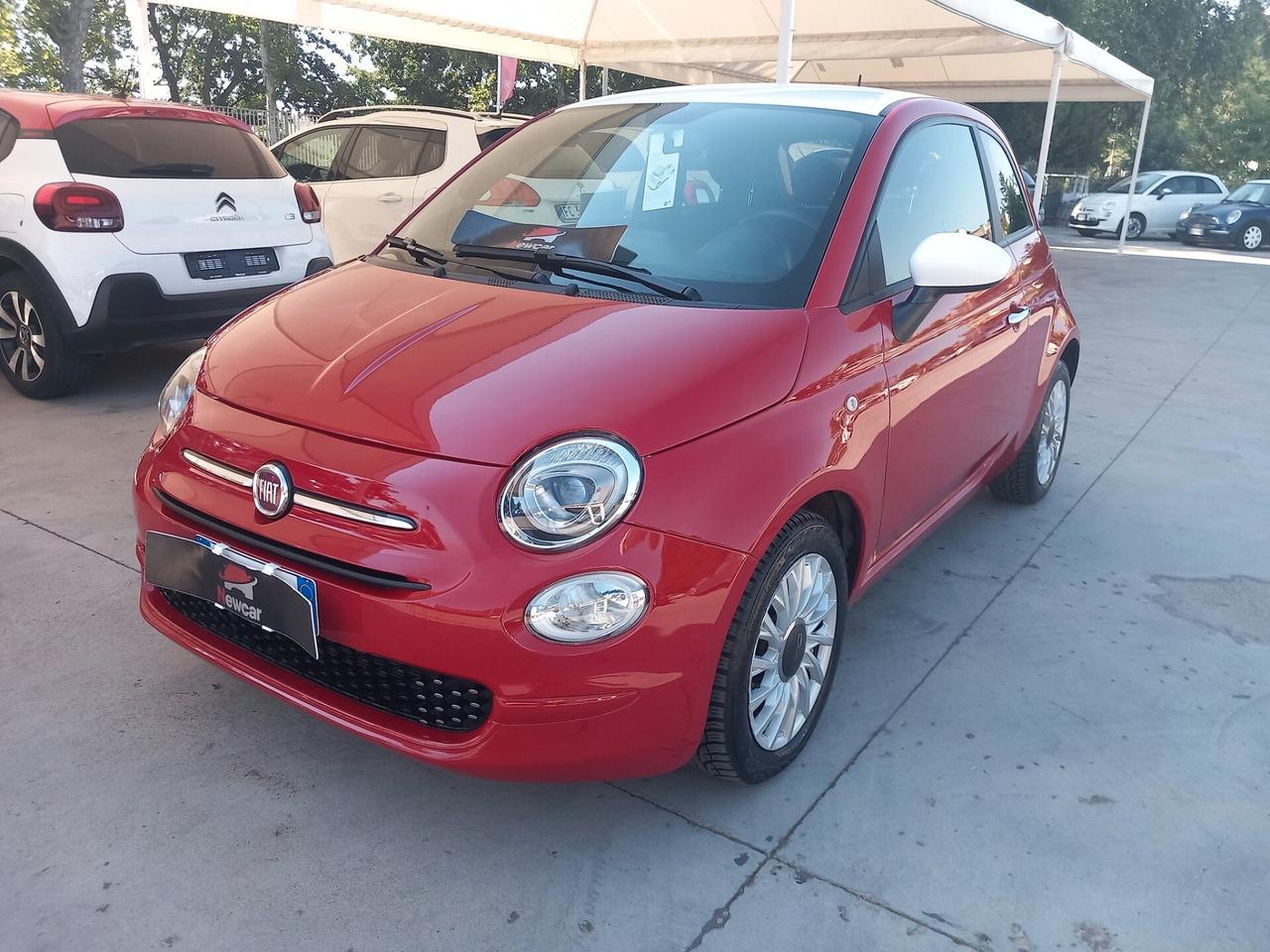 Fiat 500 1.0 Hybrid Connect BICOLORE KM 49800 GARANZIA TOTALE SENSORI