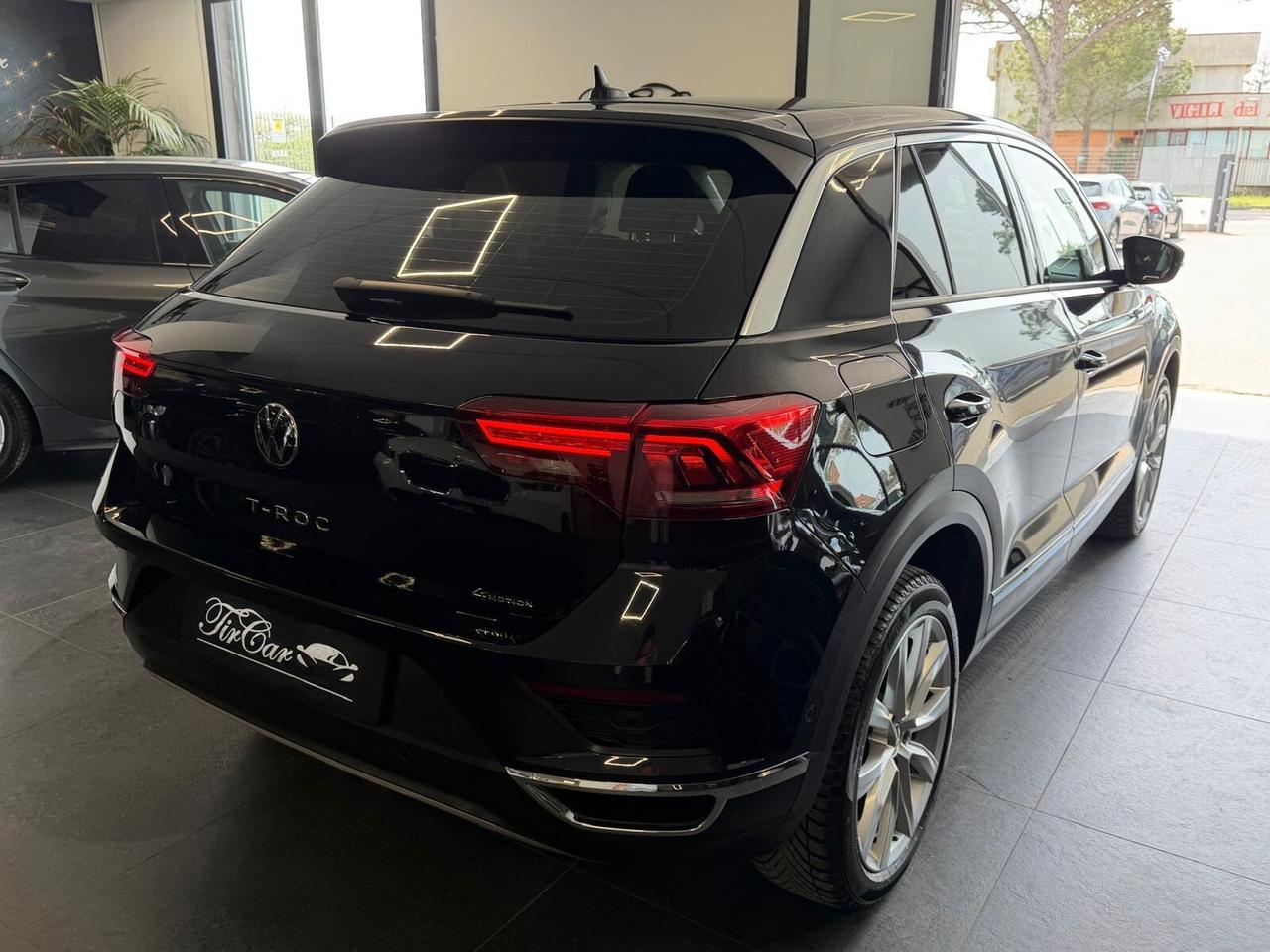 VOLKSWAGEN T-ROC 2.0 DSG 4MOTION 150CV PELLE NAVI CAM ANNO 2022