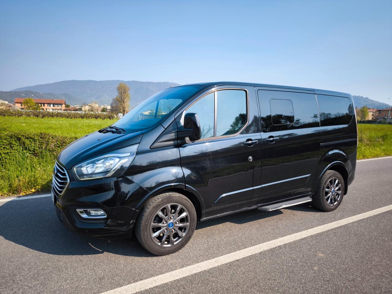 FORD TOURNEO CUSTOM TDCI-TITANIUM-9 POSTI-2021-GANCIO TRAINO