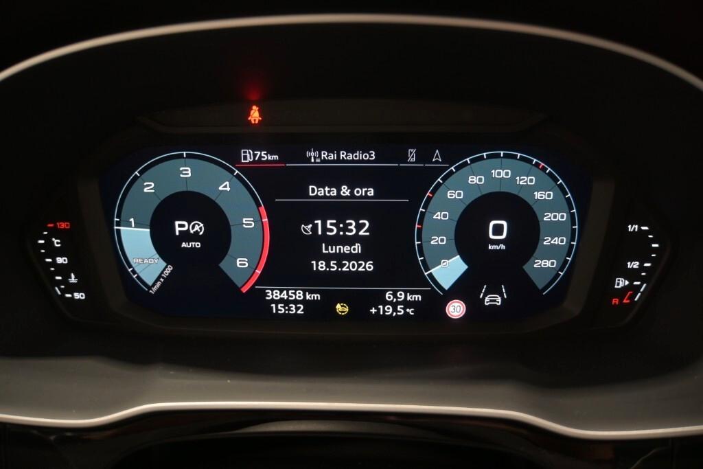 AUDI Q3 SPORTBACK 35 TDI 150CV S-TRONIC BUSINESS PLUS ( FARI LED MATRIX - VIRTUAL COCKPIT - ADAPTIVE CRUISE - NAVI - MIRROR - PDC - TELECAMERA POST. - CERCHI 18 )