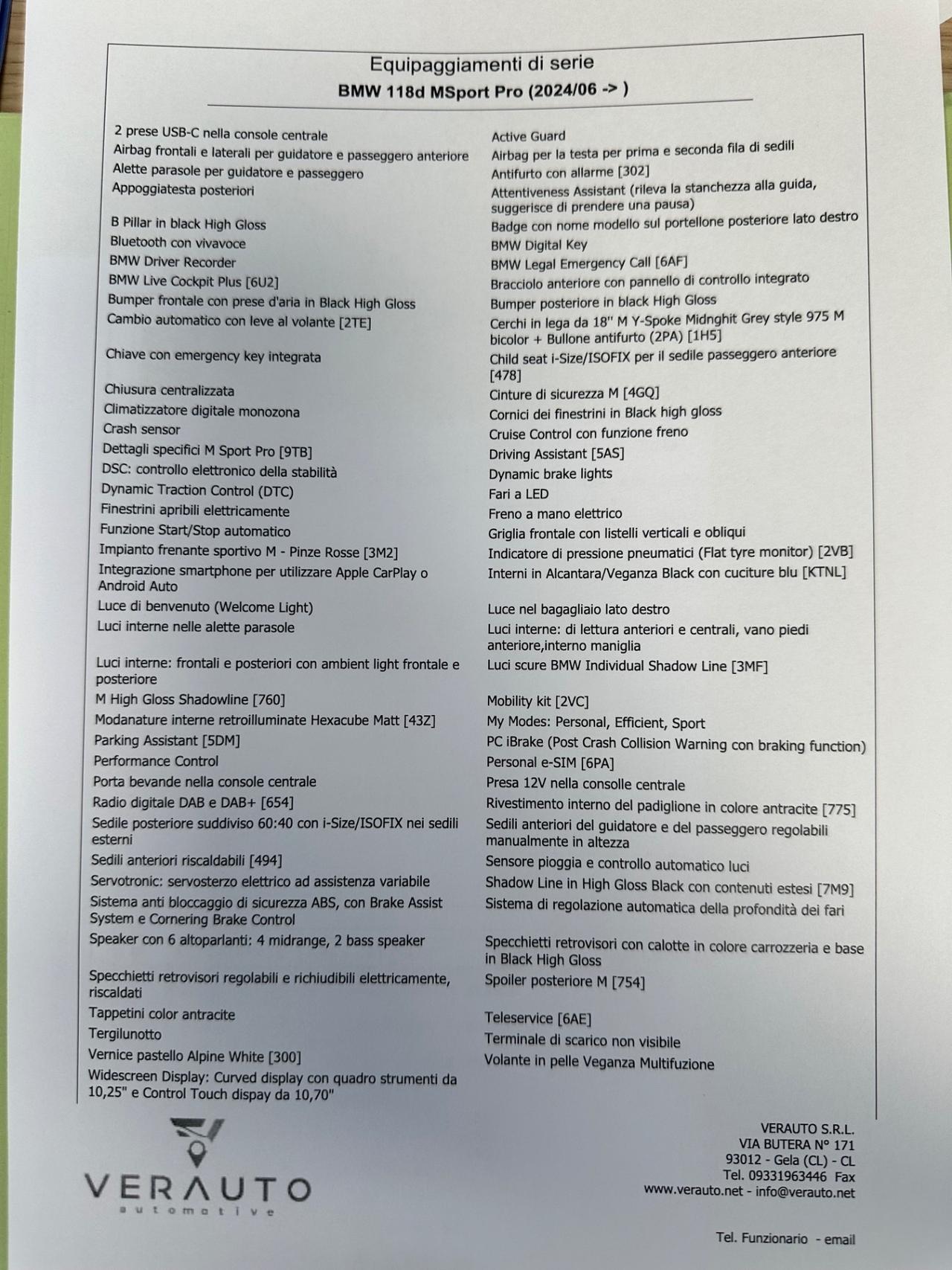 BMW 118 d MSport Pro offerta T-Stock prezzo imperdibile