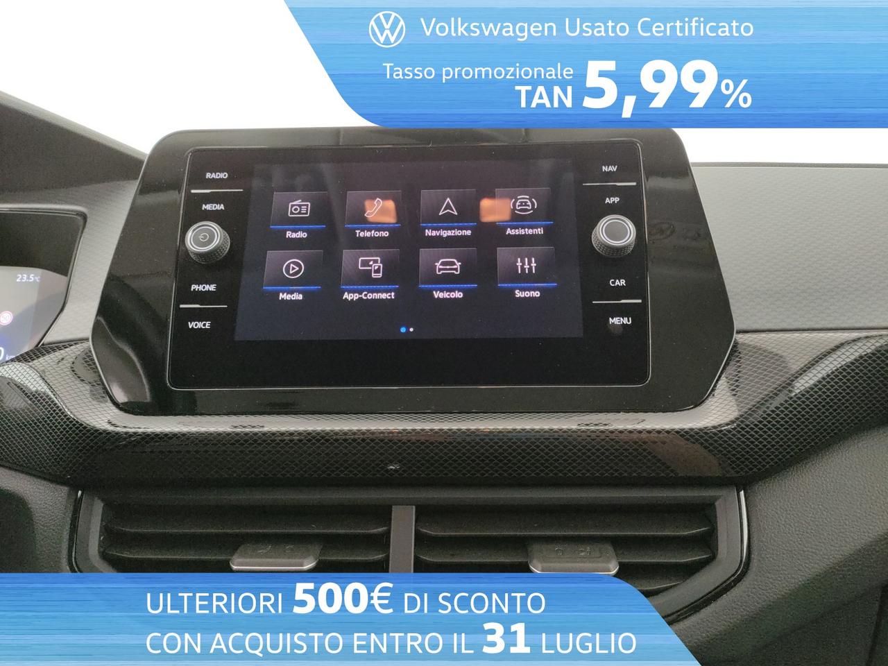 Volkswagen T-Cross 1.0 tsi life 115cv dsg