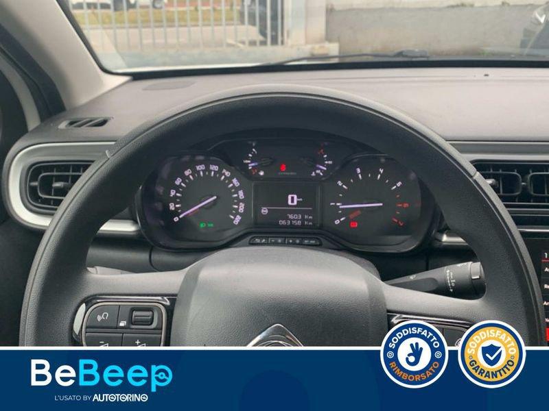 Citroën C3 1.2 PURETECH FEEL 82CV NEOPATENTATI