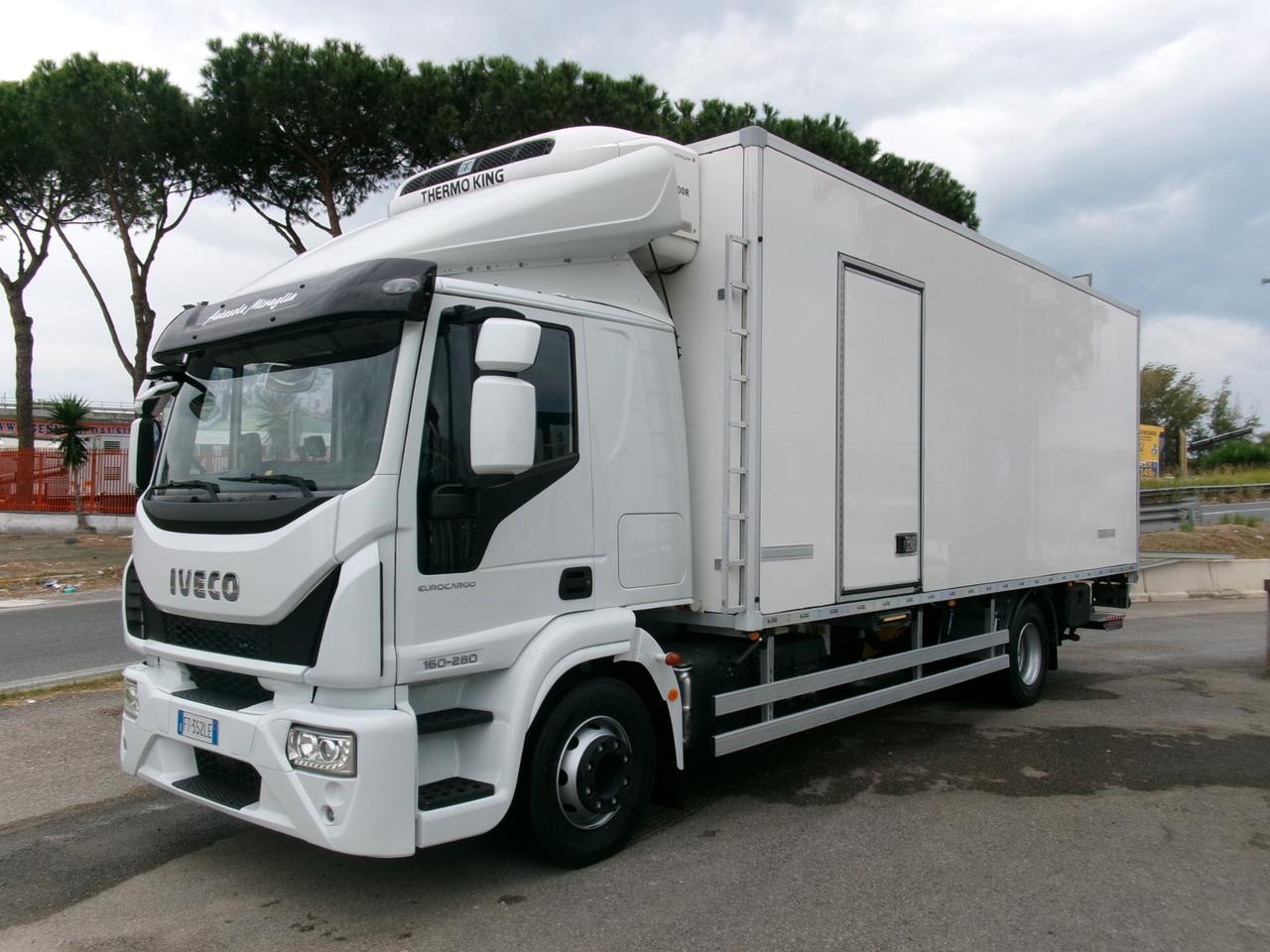 Iveco EUROCARGO 160/28 E6 FRIGO+PEDANA FRC 08/2027 16 PEDANE 280000 KM
