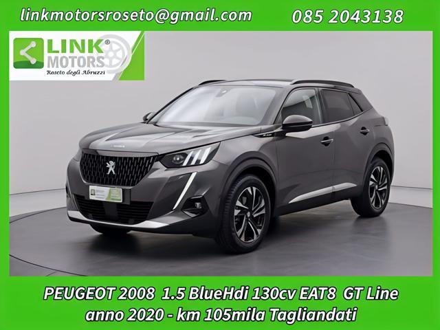 PEUGEOT 2008 BlueHDi 130 S&S EAT8 GT Line / Tagliandi /FULL