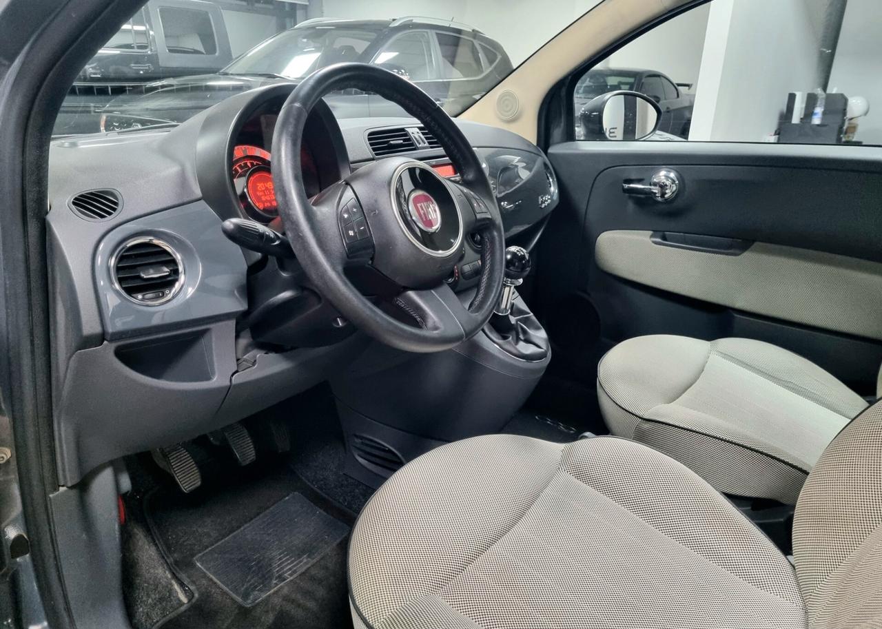FIAT 500 1.2 BENZINA 69CV LOUNGE NEOPATENTATI