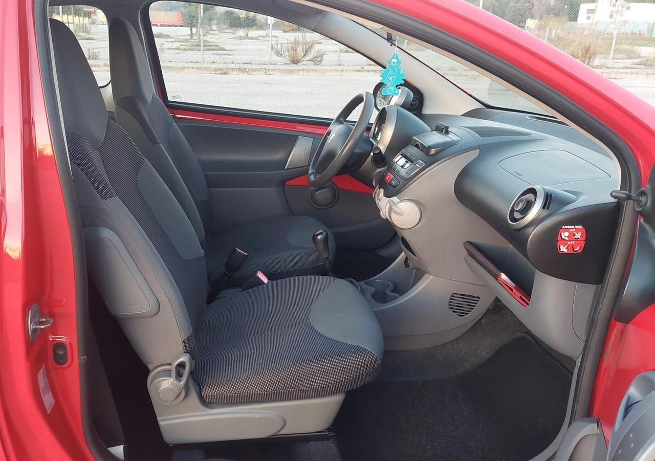 PEUGEOT 107- CONSUMI RIDOTTI- NEOPATENTATI