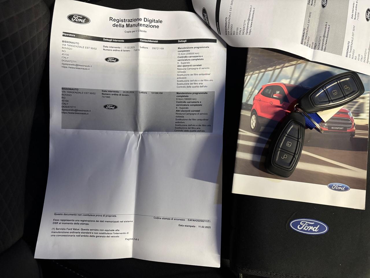 Ford EcoSport 1.5 TDCi Titanium GANCIO TRAINO