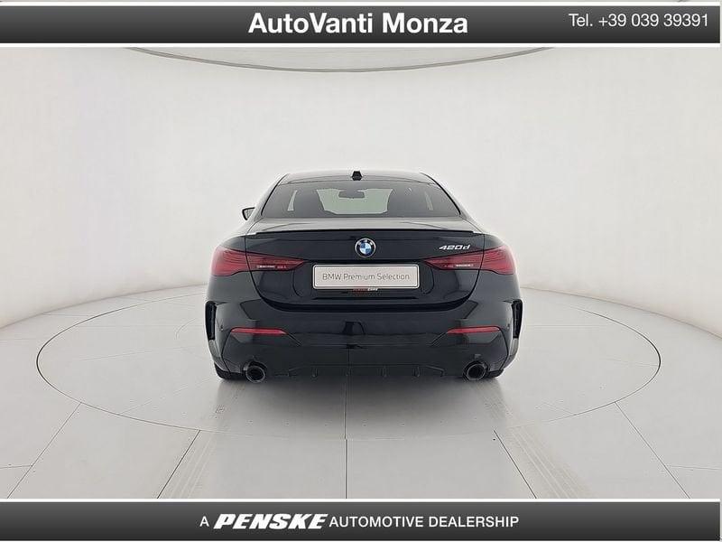 BMW Serie 4 420d Coupe mhev 48V xdrive MSport Pro auto
