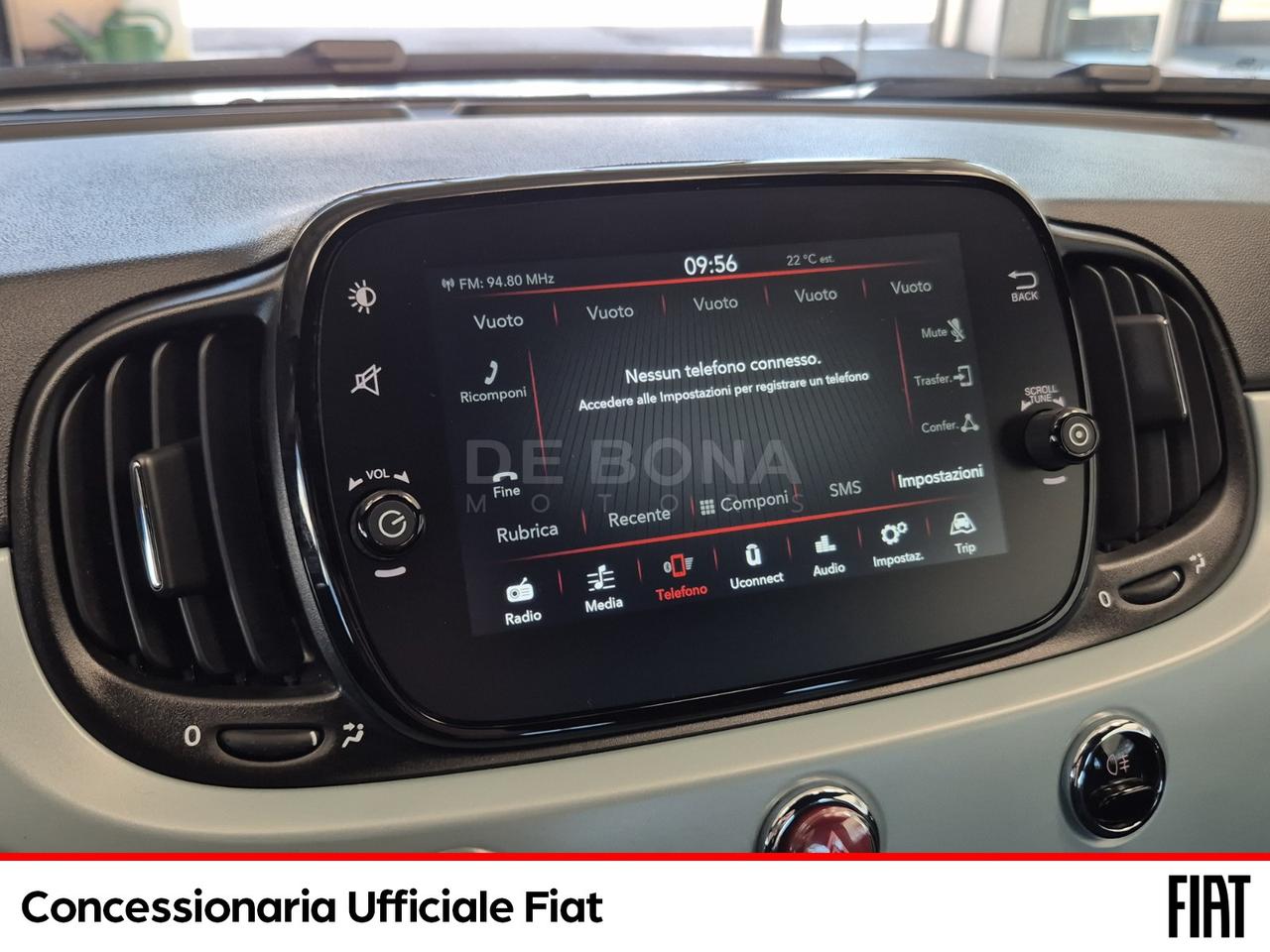 Fiat 500 1.0 hybrid connect 70cv