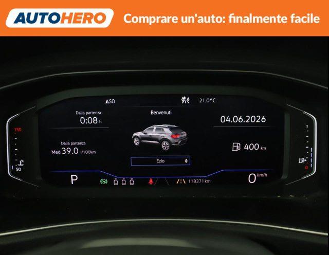 VOLKSWAGEN T-Roc 2.0 TDI SCR 150 CV DSG 4MOTION Advanced BlueMot. T