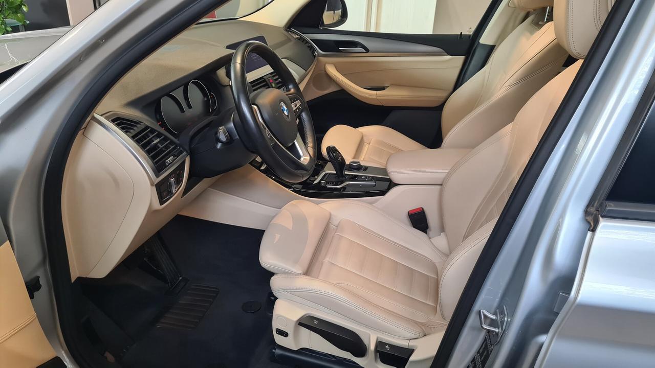 Bmw X3 sDrive 2.0D 150cv TETTO- PELLE- TG. UFF. BMW