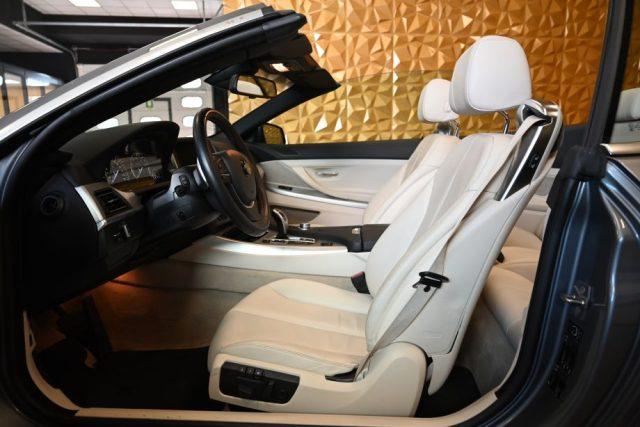 BMW 640 i CABRIO FUTURA AUTO NAVI 19"FULL PELLE TEL CRUISE