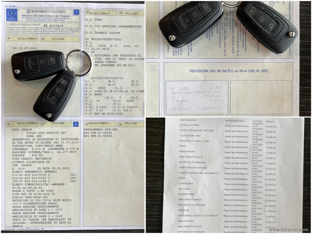 Tran.Cust.300 2.0TDCi 130 PC-DC Fu.Trend