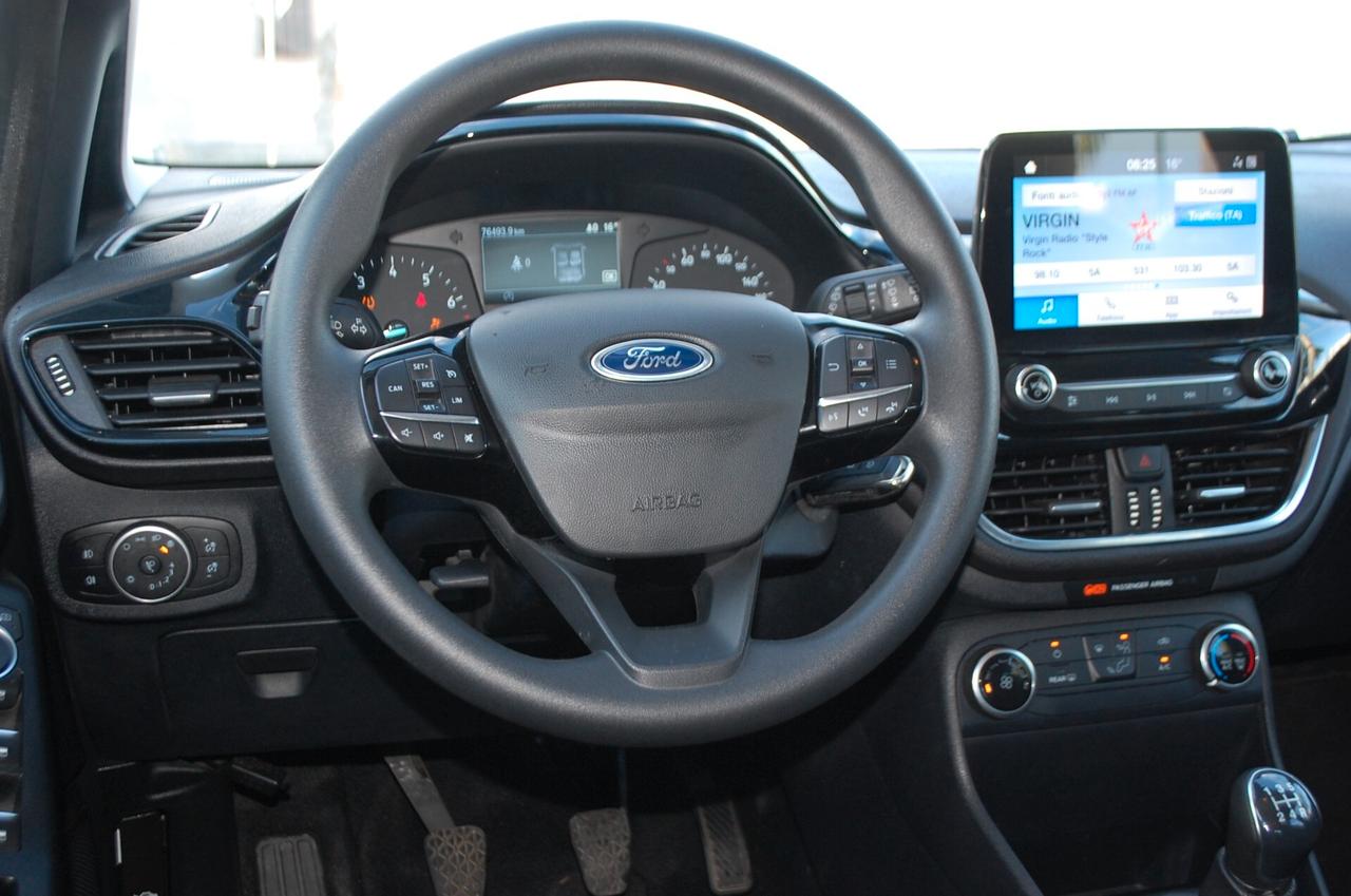 Ford Fiesta 5p 1.1 75CV Connect S&S Uff Italy Clima USB App
