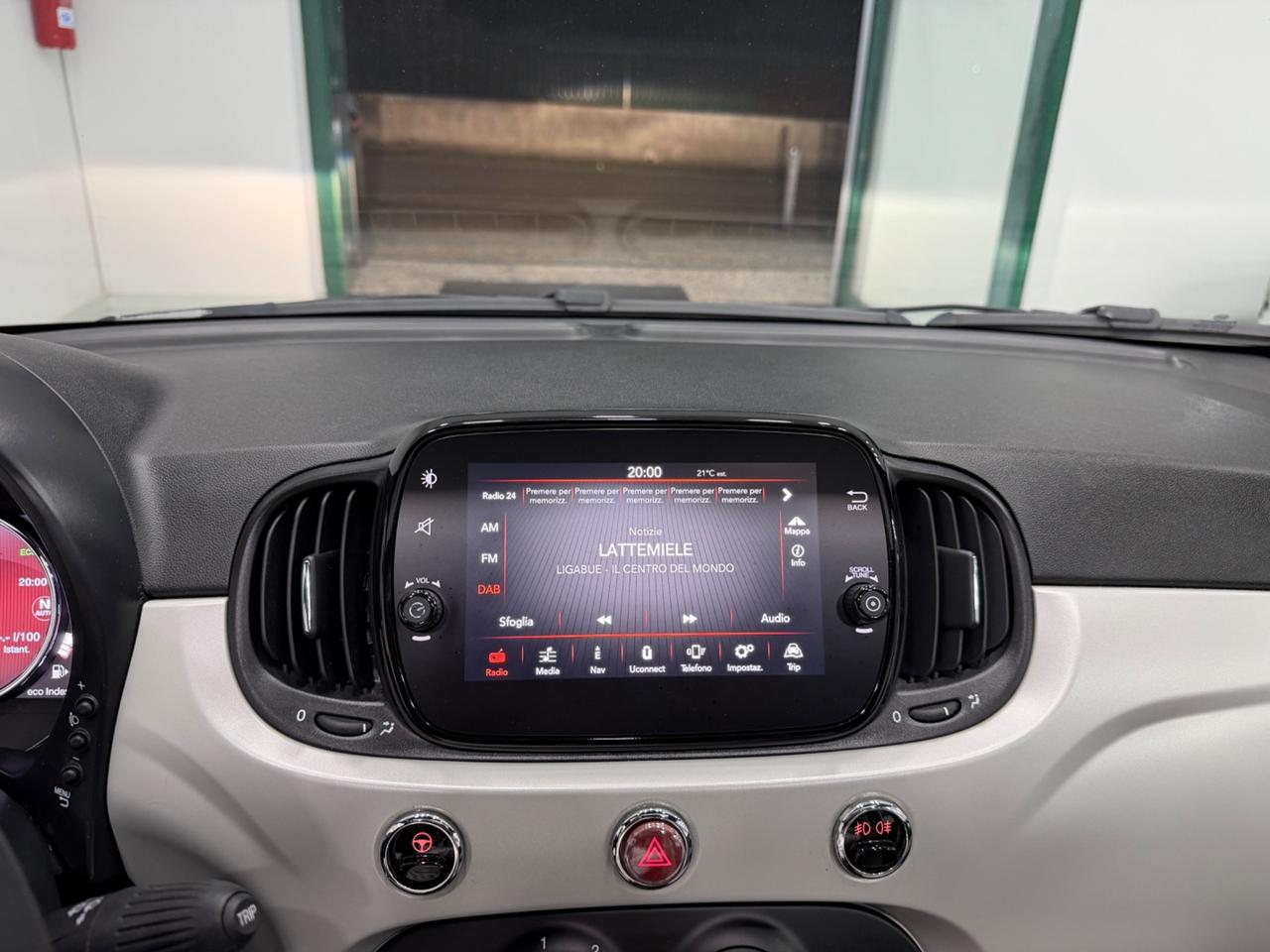 Fiat 500 1.2cc 69cv Lounge Automatica Tetto