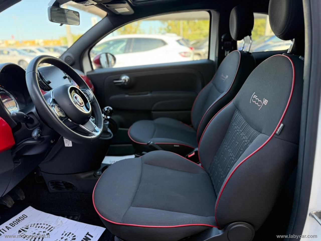 FIAT 500 1.0 Hybrid Red