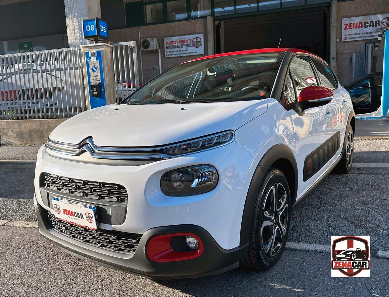 Citroen C3 PureTech 82 Shine Telecamera Apple e Android Auto Cerchi in Lega