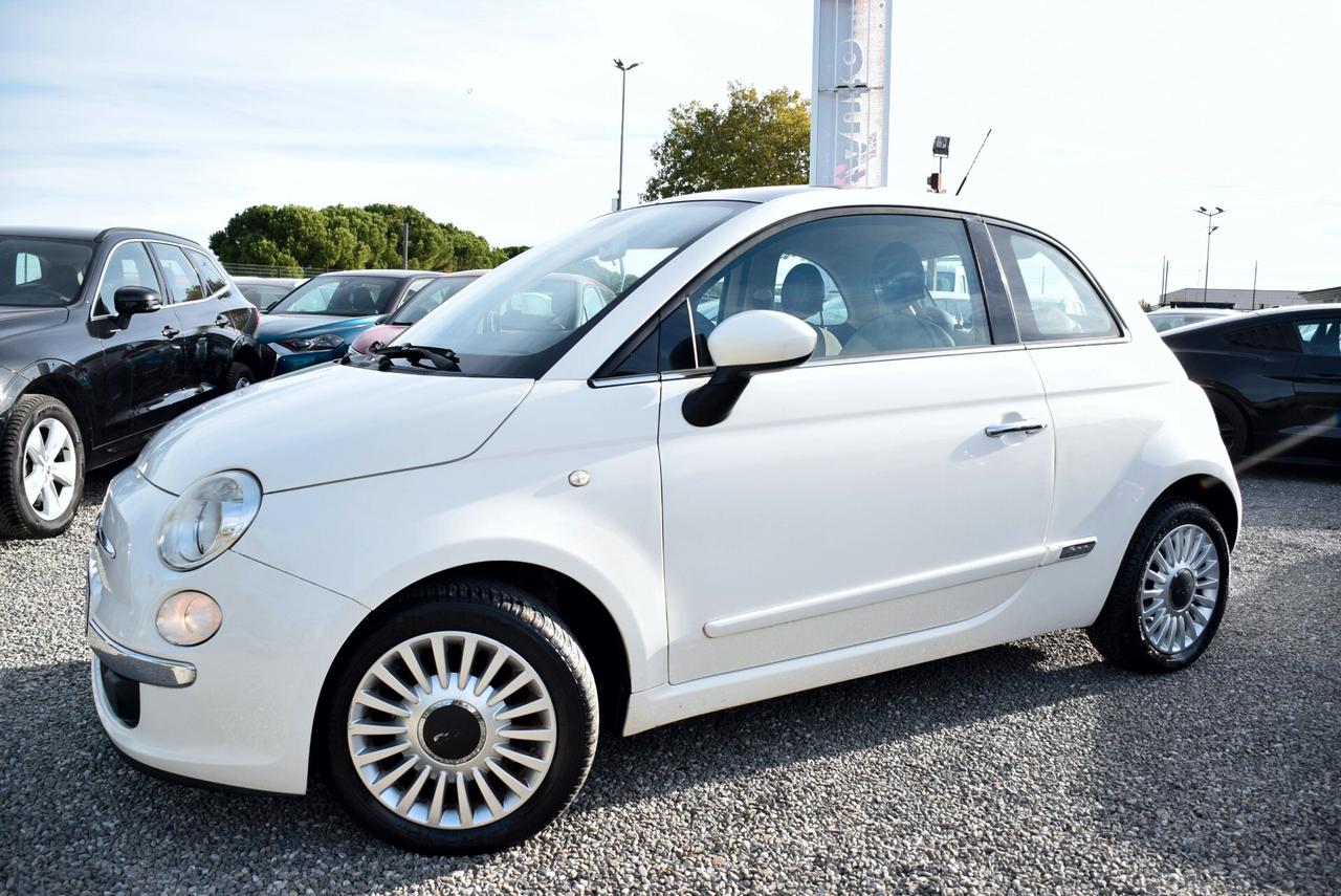 Fiat 500 1.2 Lounge TETTO BT CLIMA OK NEOPATENTATI UNICO PROPRIETARIO