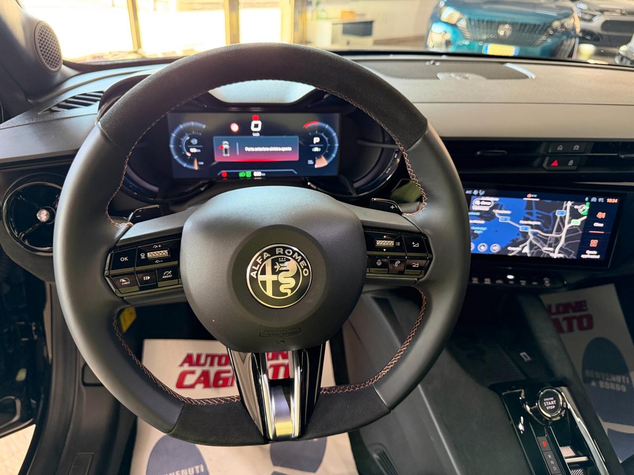 Alfa Romeo Junior 1.2 145 CV Hybrid eDCT6 Q4 Intensa Km 800 Nero Tortona 4X4