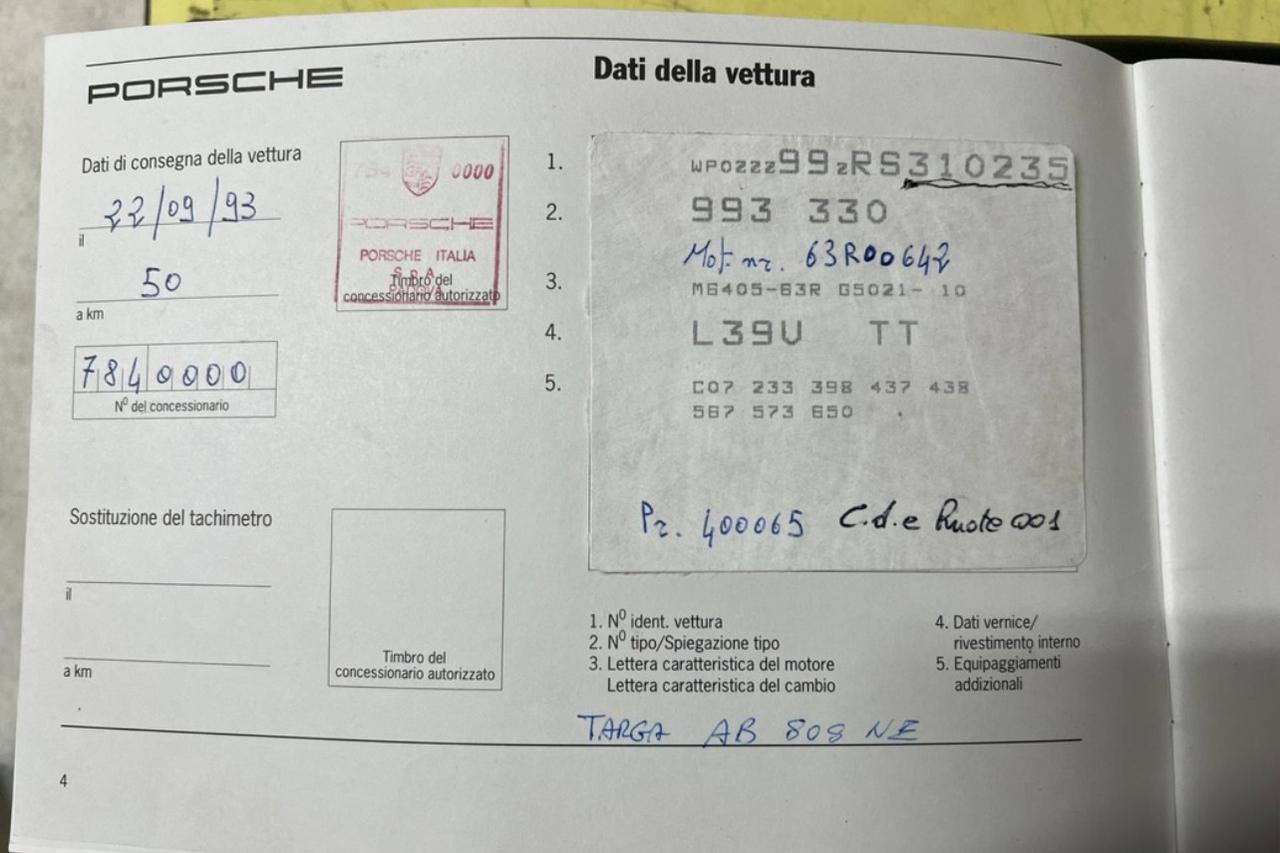 Porsche 911 Versione 993/2