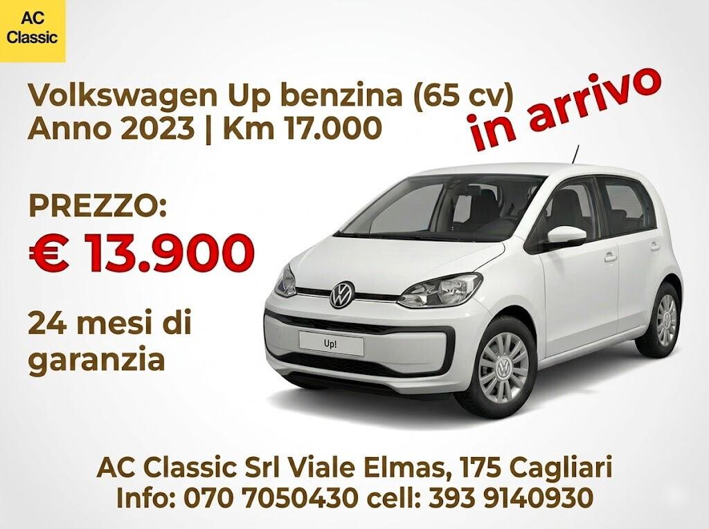Volkswagen Up! 1.0 benzina (65 cv)