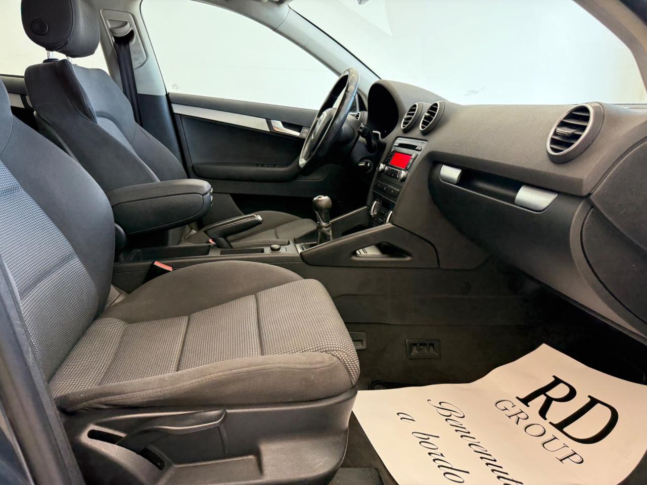 Audi A3 Sportback 1.6 TDI 105cv Attraction ok neopatentati