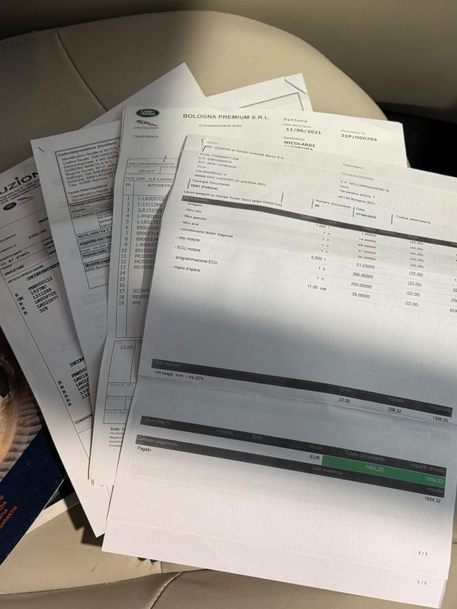 LAND ROVER Range Rover Sport 2.7 TDV6 HSE *CHILOMETRI REALI; FULL SERVICE*