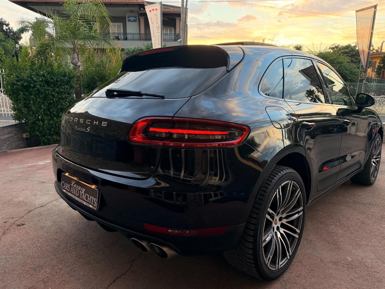 Porsche Macan 3.0 S -Tetto-Pasm-Full-Total BLACK