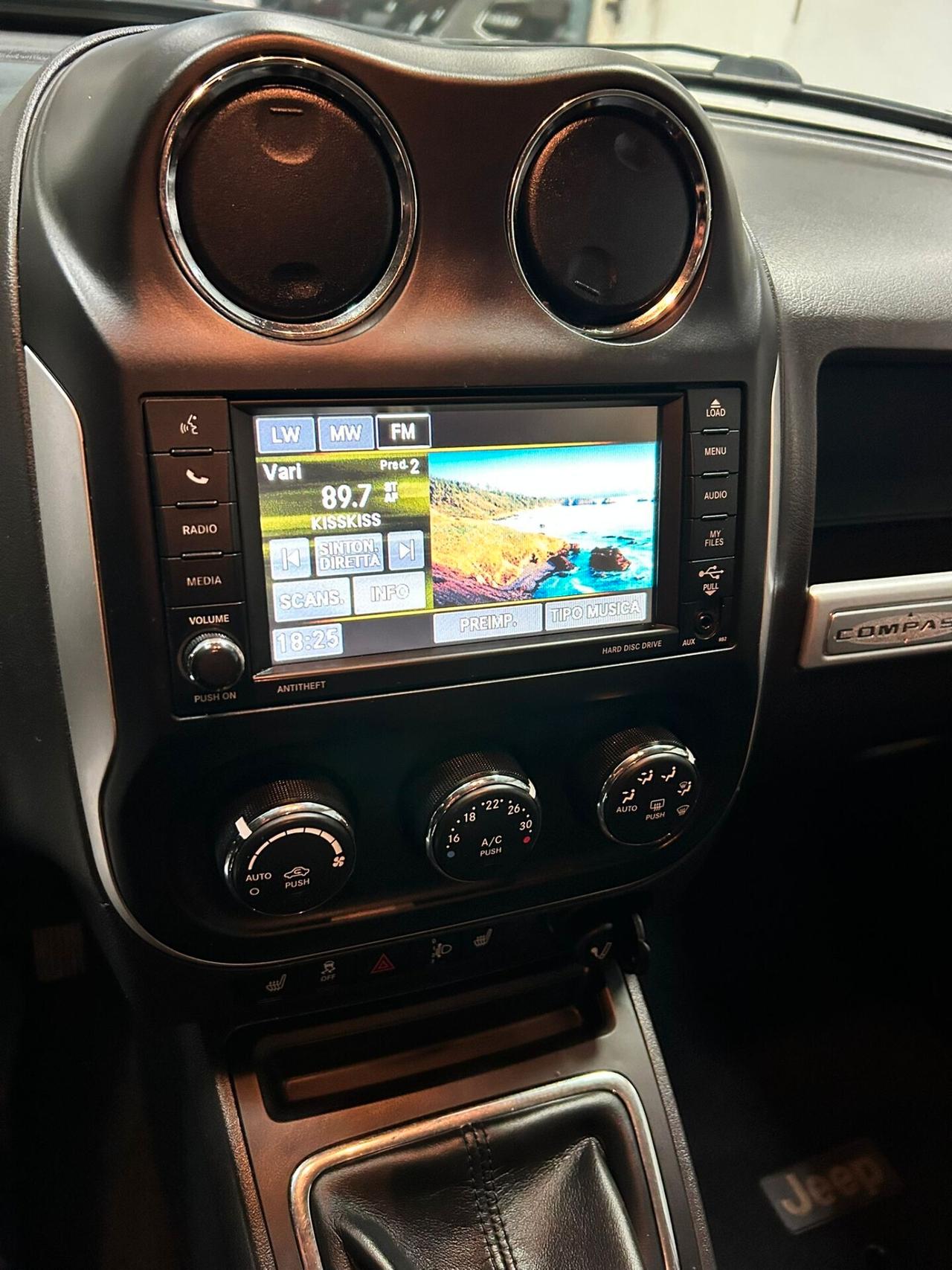 Jeep Compass 2.2 CRD Limited GANCIO TRAINO 2014