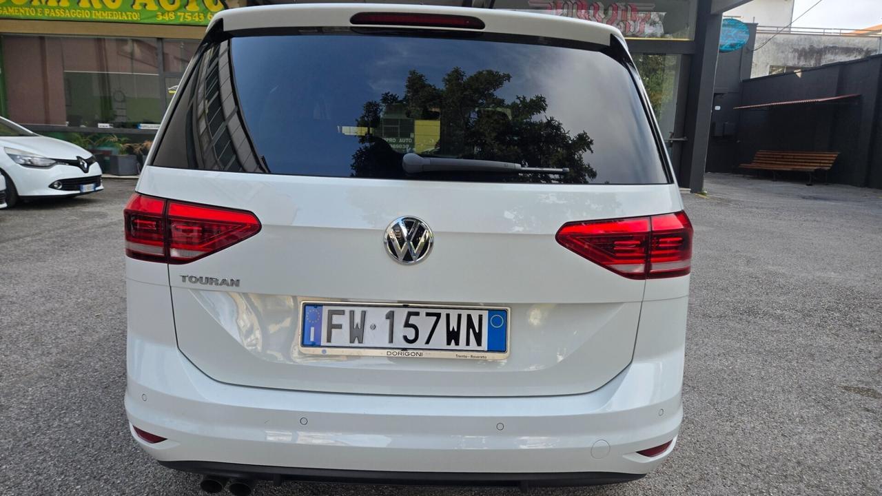 Volkswagen Touran 2.0 TDI 150 CV SCR Executive Blu