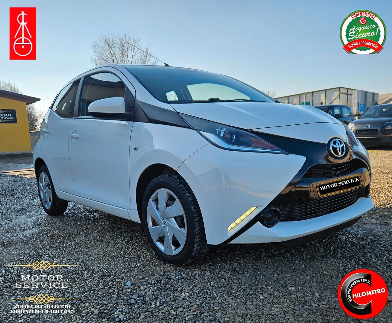 Toyota Aygo 1.0 VVT-i 69 CV 5p UNIPRO DA 89€ MESE