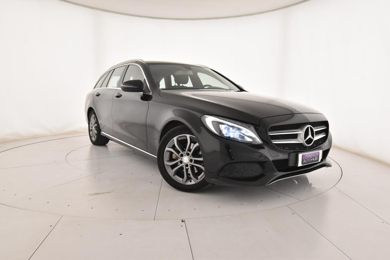 Mercedes-Benz C SW 200 d (bt) Sport auto PER COMMERCIANTI+LED+BLUETOOTH