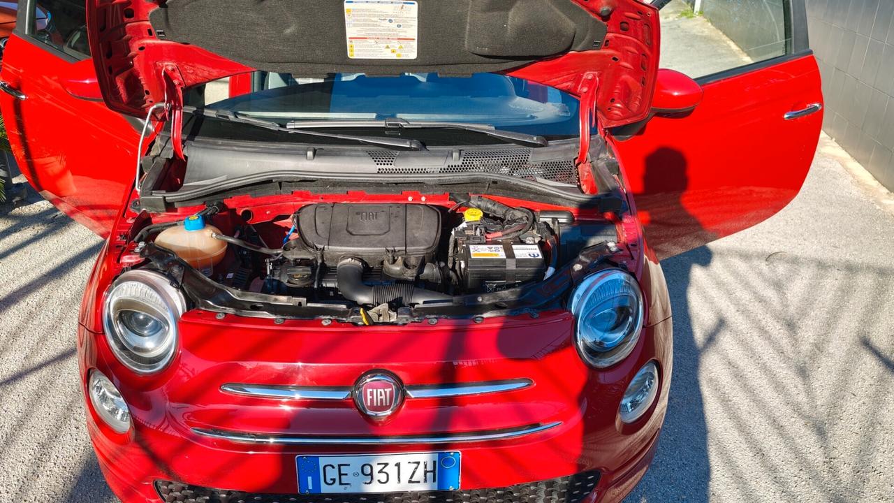 Fiat 500 1.0 Hybrid Star perfetta pari a nuova bi colore