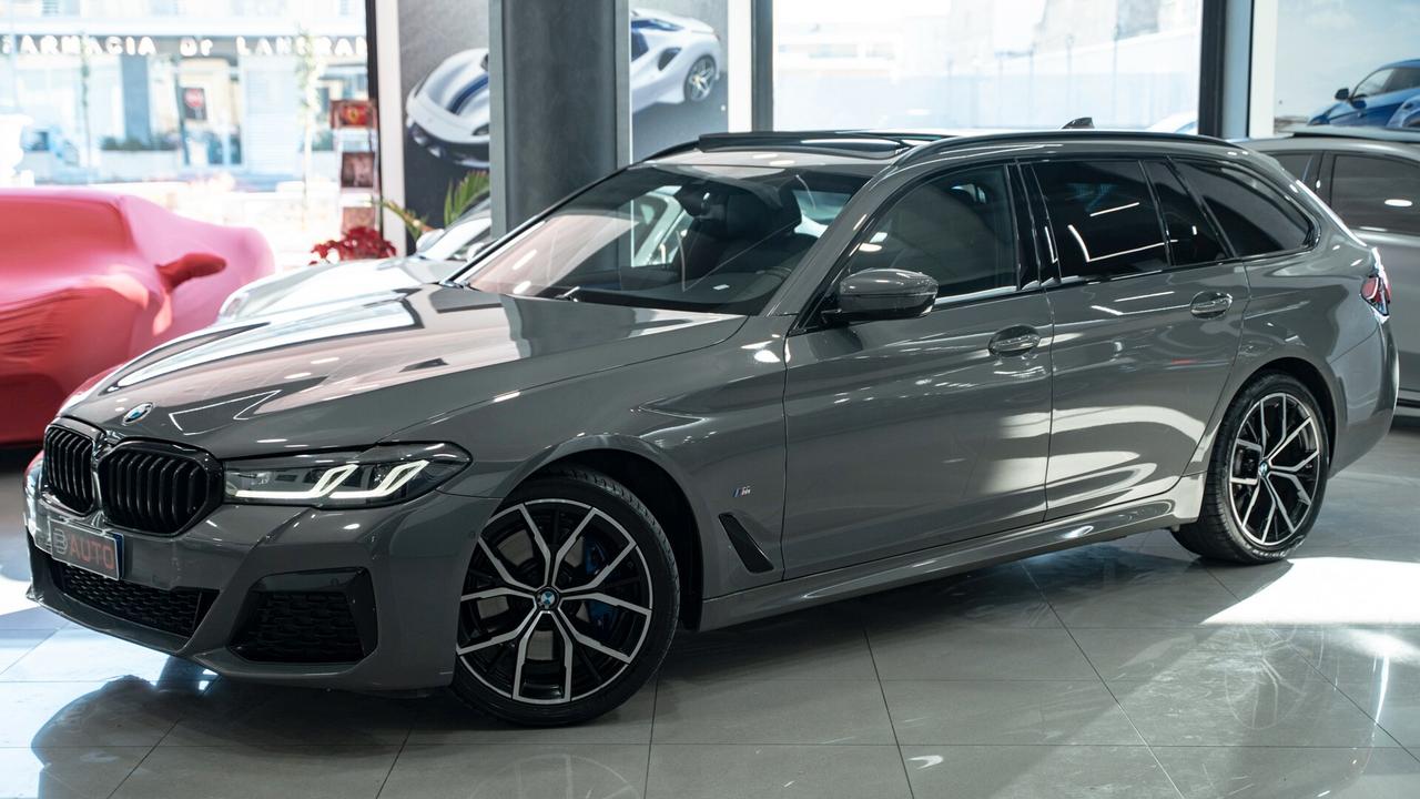 Bmw 520 D MHEV 48V TOURING MSPORT TETTO PACK LUCI PELLE NA