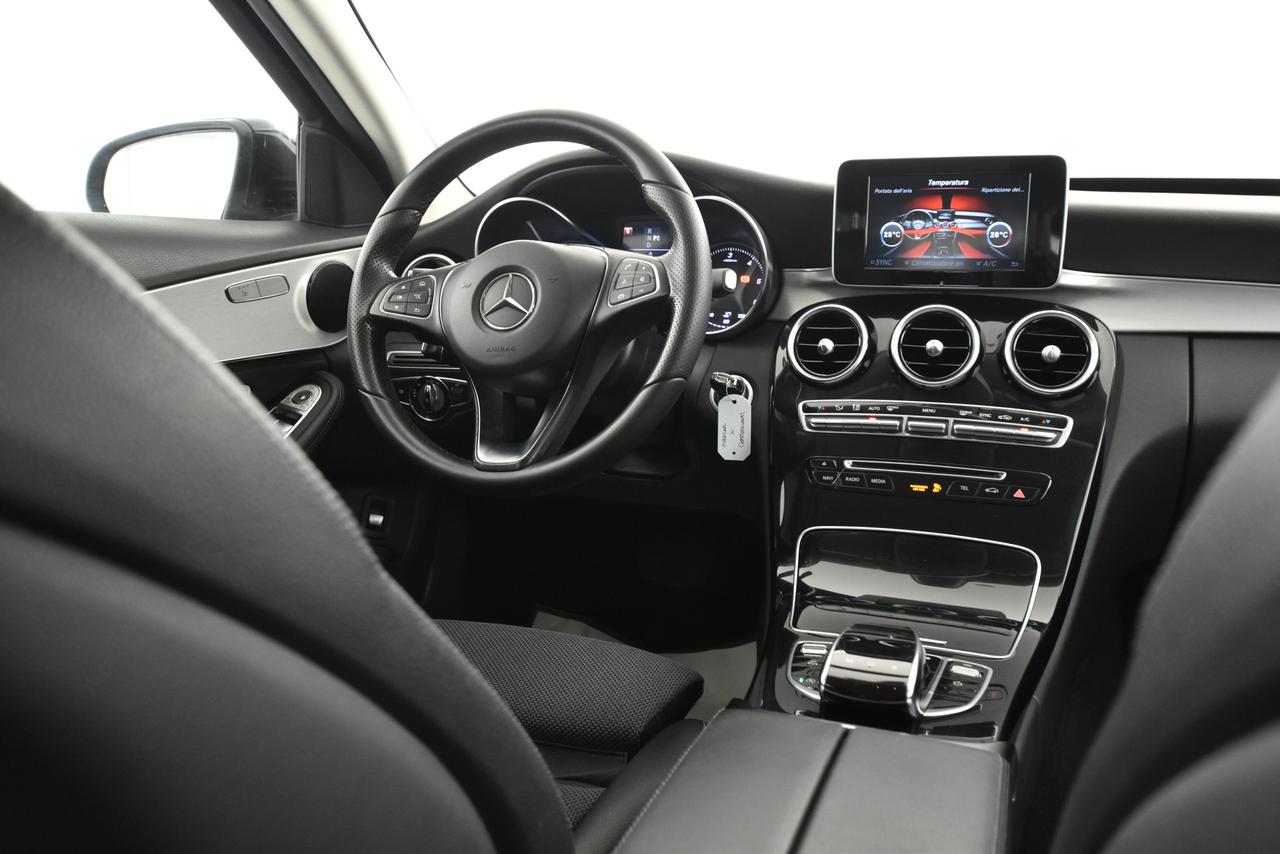 Mercedes-Benz C SW 200 d (bt) Sport auto PER COMMERCIANTI+LED+BLUETOOTH