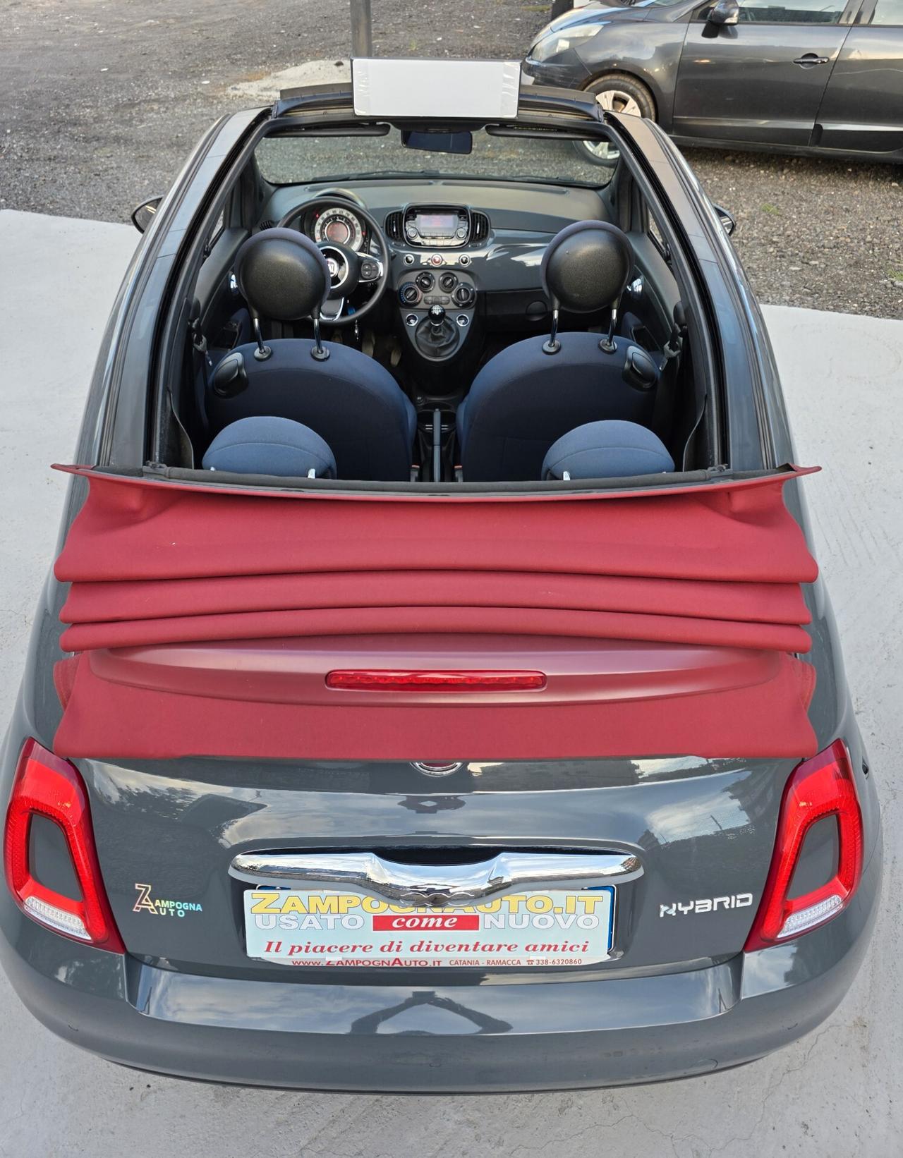 Fiat 500 C 1.0 Hybrid Dolcevita Cabrio ZampognAuto CT