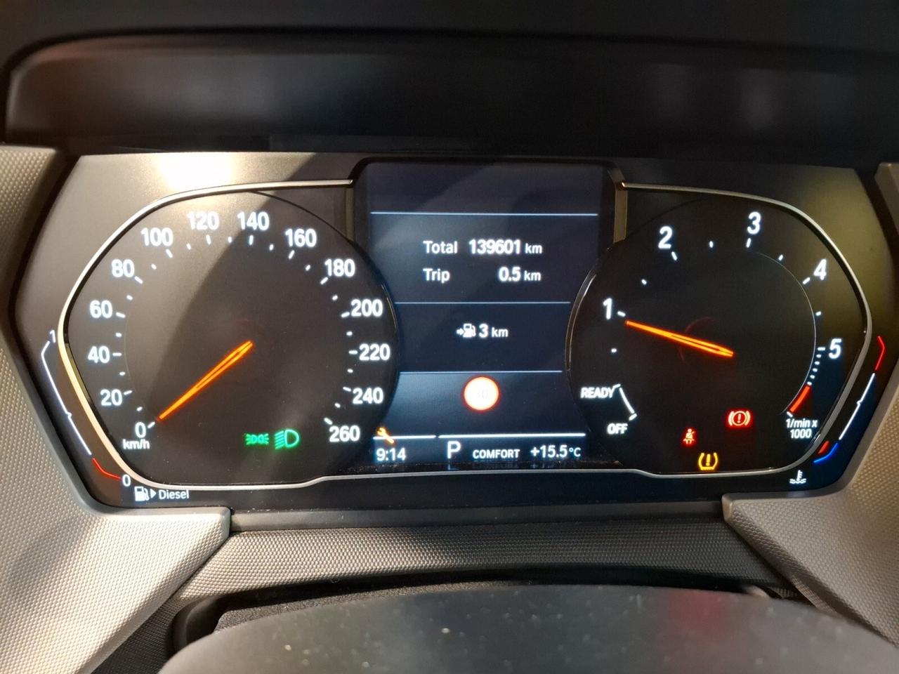 Bmw 116d Advantage modello 2020 Navi Tagliandata Bmw