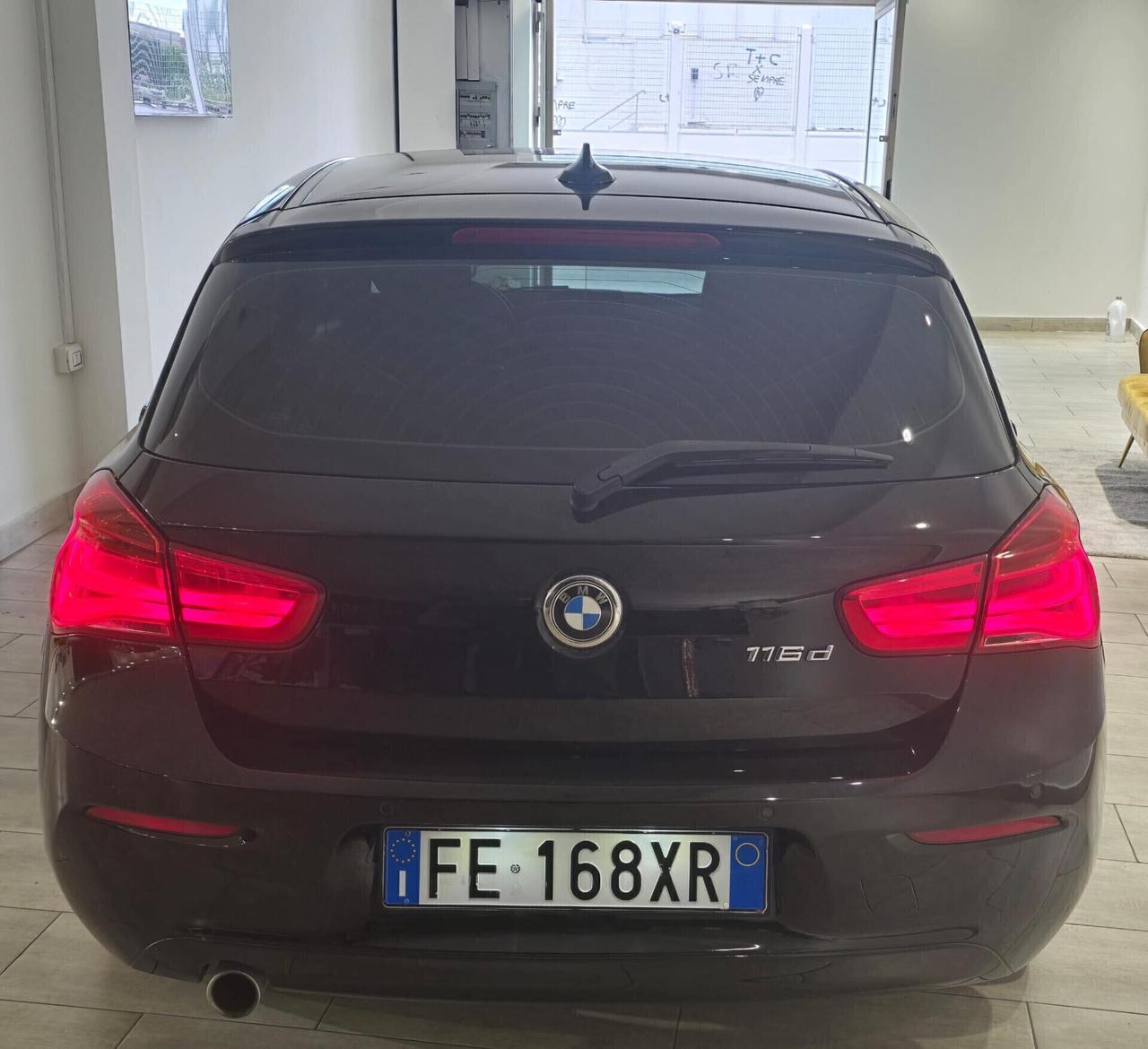 BMW 116d 5p. Diesel 2016 PROMO FINANZIAMENTO
