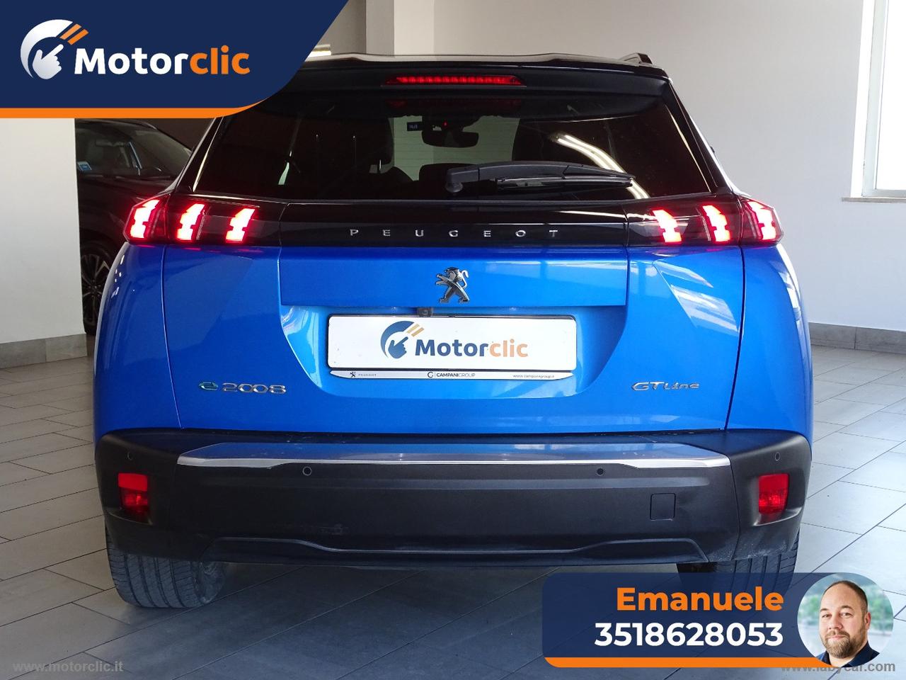 PEUGEOT 2008 motore elettrico 136 CV GT Line