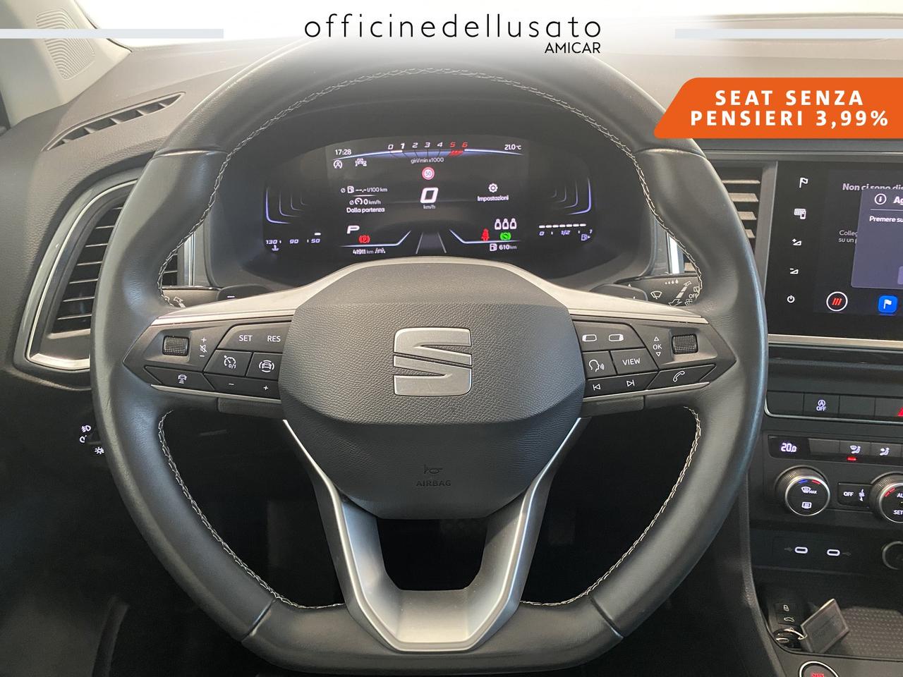 Seat Ateca 2.0 tdi 150cv black edition dsg
