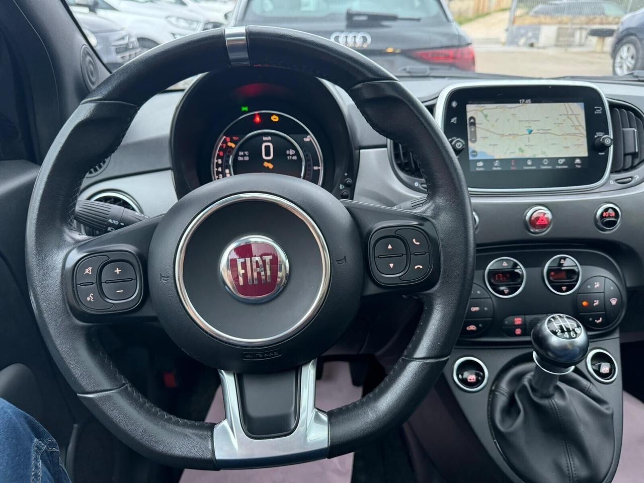 Fiat 500 1.0 Hybrid Sport cockpit tetto