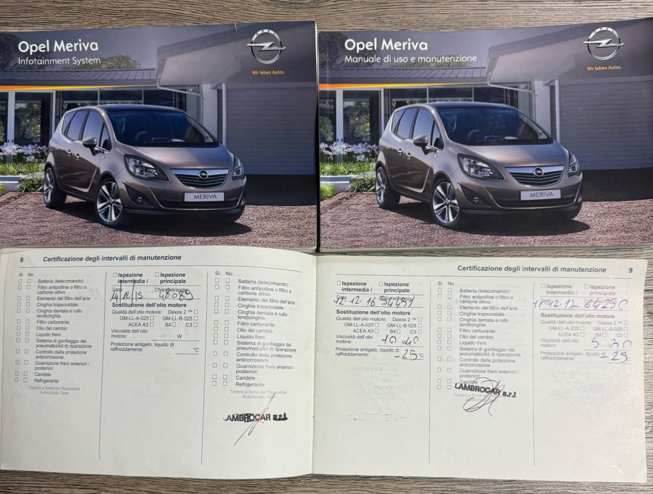 Opel Meriva 1 proprietario tagliandi Opel