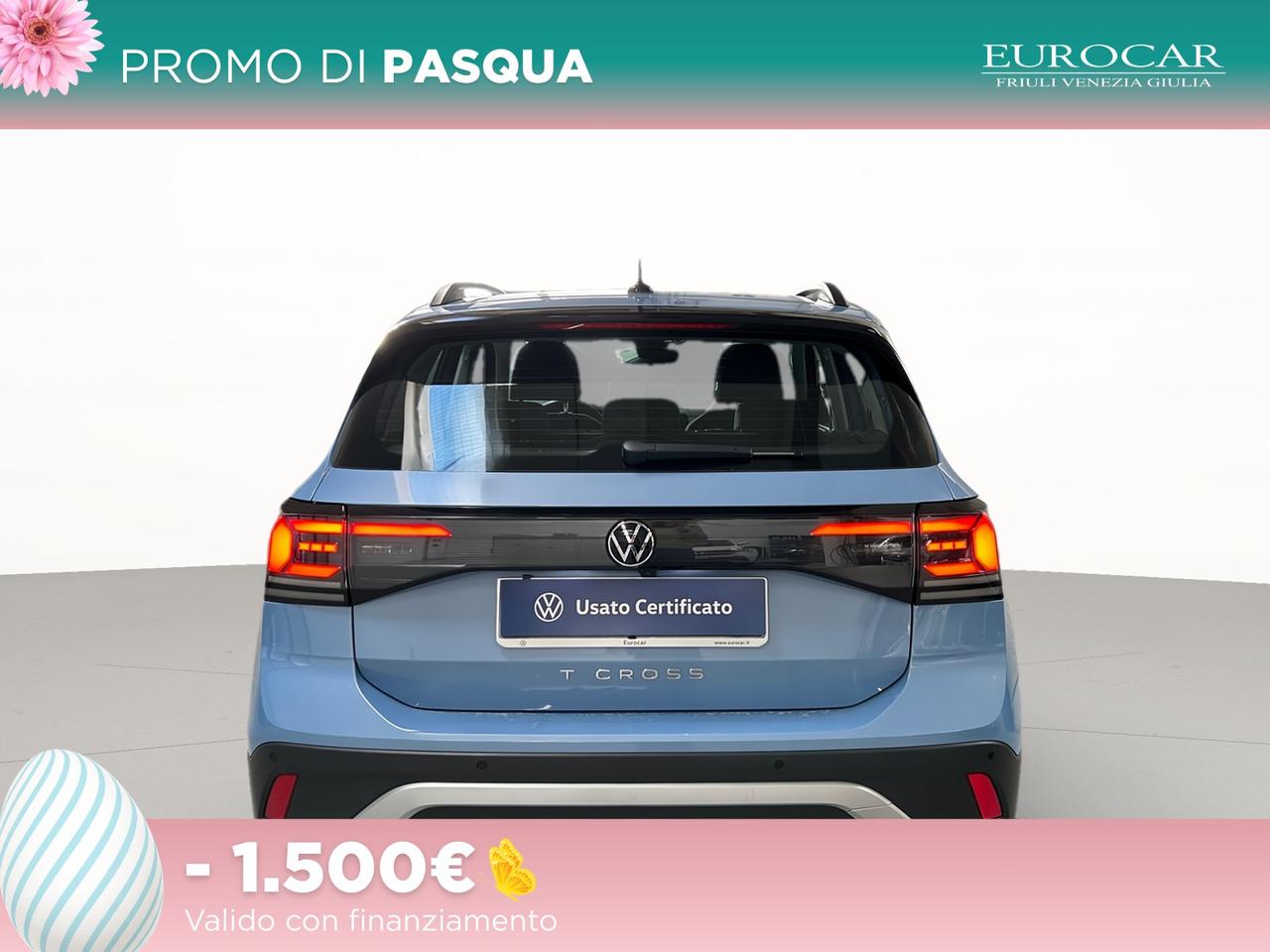 Volkswagen T-Cross 1.0 tsi life 115cv dsg
