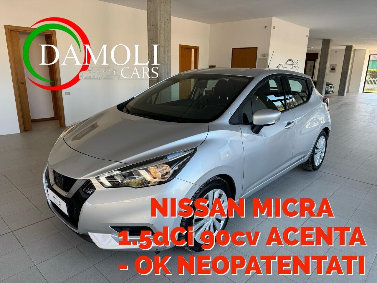 Nissan Micra 1.5 dCi 8V 5 porte Acenta