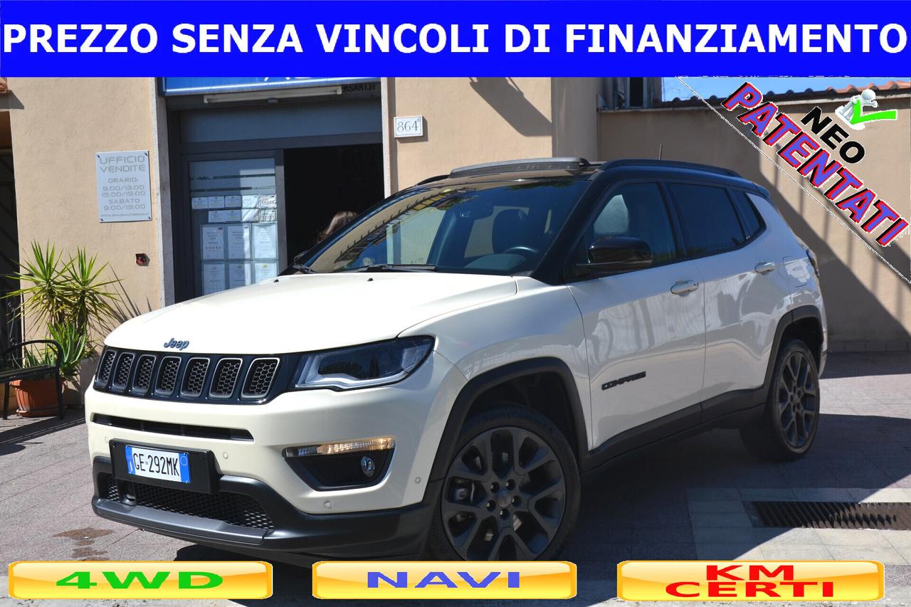 Jeep Compass 1.3 240CV S PHEV TETTO PELLE NAV RCAM LED PRIVACY