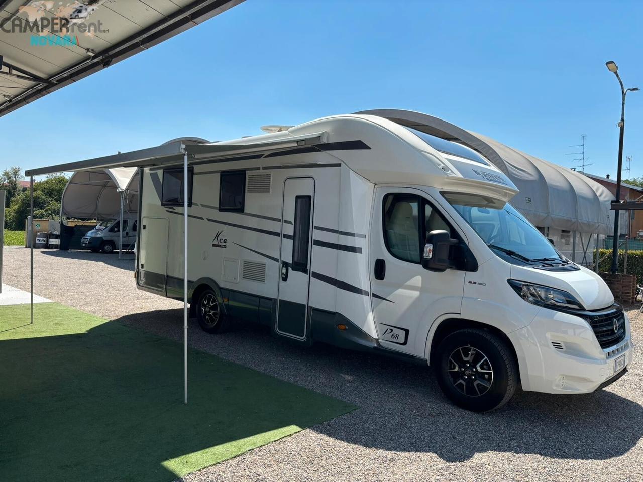 MOBILVETTA KEA TEKNO LINE P68 - SEMINTEGRALE CON LETTO NAUTICO ED AMPIO GARAGE