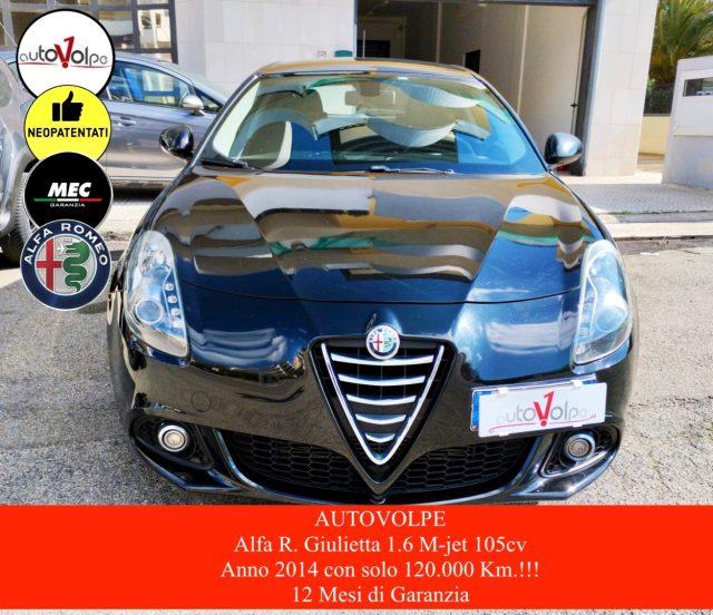 ALFA ROMEO Giulietta 1.6 M-jet 105CV Distinctive