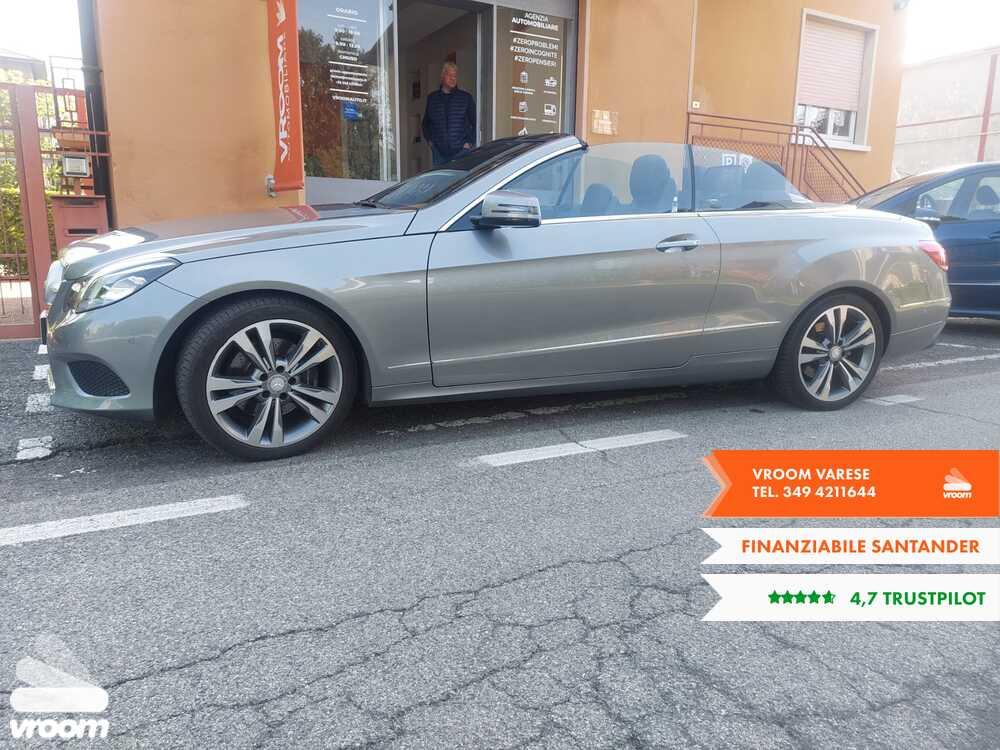 Mercedes-benz E 200 Cabrio Sport Euro 6b