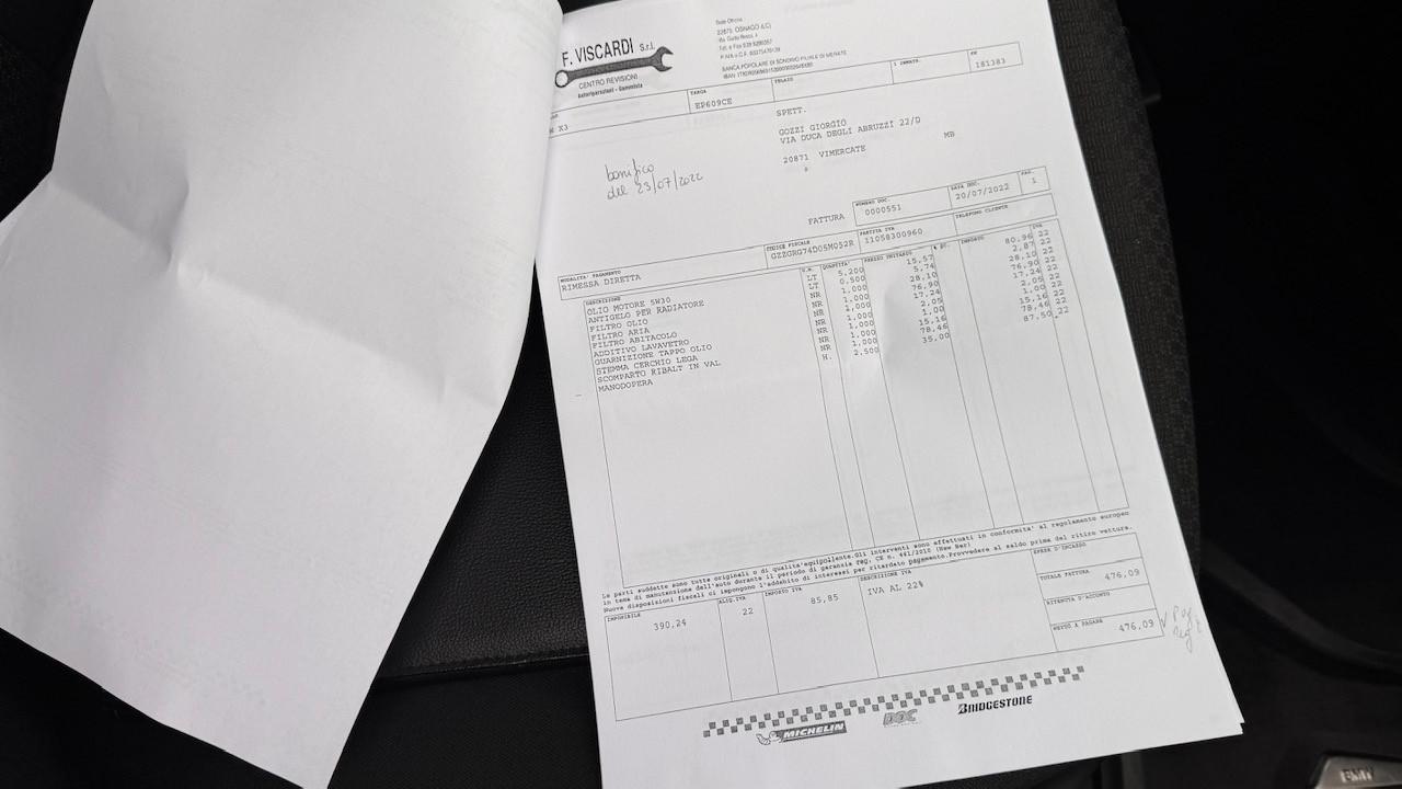 Bmw X3 xDrive20d Cambio Automatico Unico Proprietario